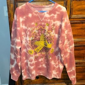 In Your Face Women's nwots sz XLG tie dye crewneck sweatshirt. Gorgeous.